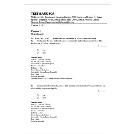 Solution-Manual-For-McGraw-Hills-Taxation-of-Individuals-and-Business-Entities-2025-Edition-By-Spilker-2