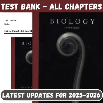 Test Bank for Biology, 7th Edition by Campbell-Pass Test Bank