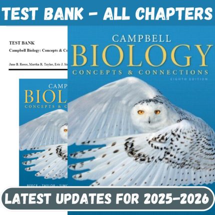 Test Bank for Campbell Biology-Concepts & Connections, 8th Edition by Reece-Pass Test Bank