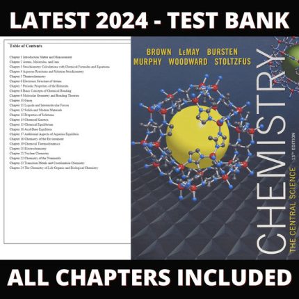 Test-Bank-Chemestry-The-Science-13th-Edition-Brown2015-chapter-1-24