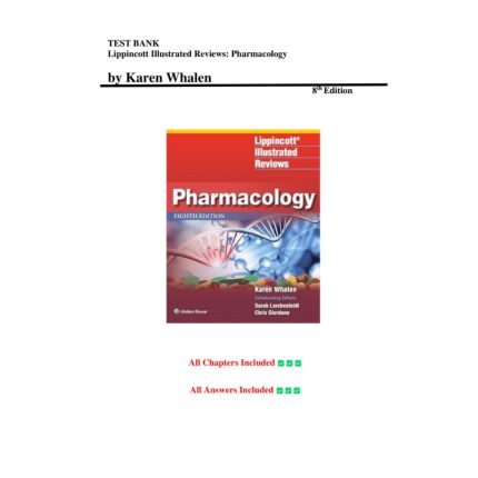 Test-Bank-For-Lippincott-Illustrated-Reviews-Pharmacology-8th-Edition-By-Whalen-2